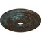 Ekena Millwork Palmetto Medallion (Canopies up to 7 5/8"), 31 1/2"OD x 3 5/8"ID x 1 3/4"P, Bronze Blue Patina CM31PMBBS - alternate 2